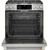 CGS700P2MS1 Cafe 30" Slide-In Front Control Convection Gas Range - Stainless Steel with Brushed Stainless Steel Handles and Knobs