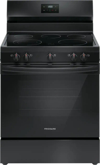 FCRE3052BB Frigidaire 30" Electric Range with Quick Boil and 5 Cooking Elements - Black