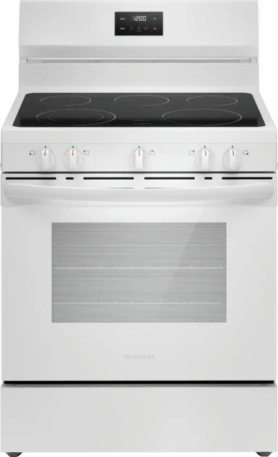FCRE3052BW Frigidaire 30" Electric Range with Quick Boil and 5 Cooking Elements - White