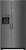 FRSS2623AD Frigidaire 36" 25.6 Cu. Ft. Side by Side Refrigerator - Black Stainless Steel