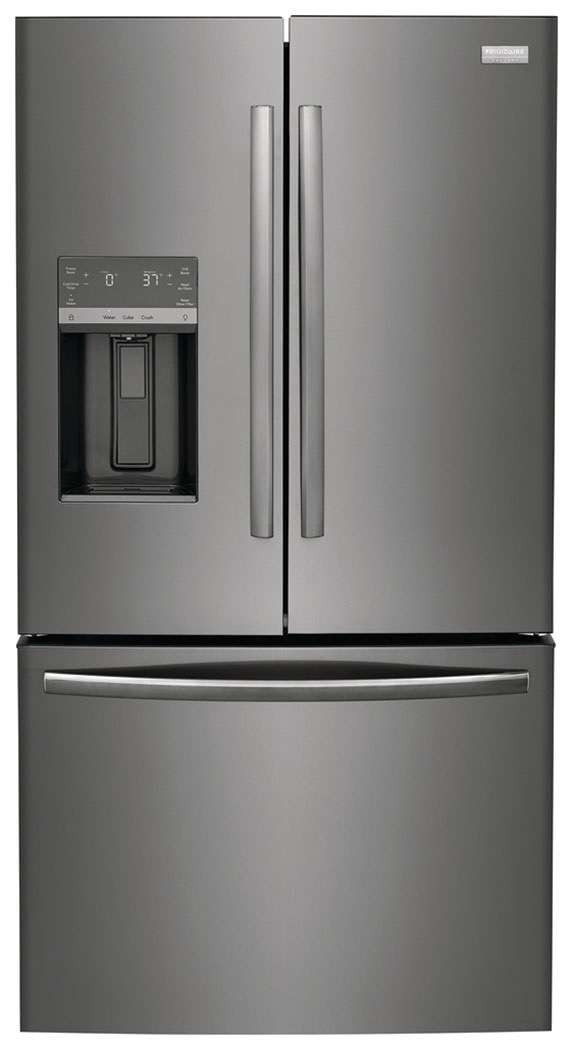 GRFS2853AD Frigidaire 36" Gallery 27.8 cu. ft. French Door Refrigerator - Smudge Proof Black Stainless Steel